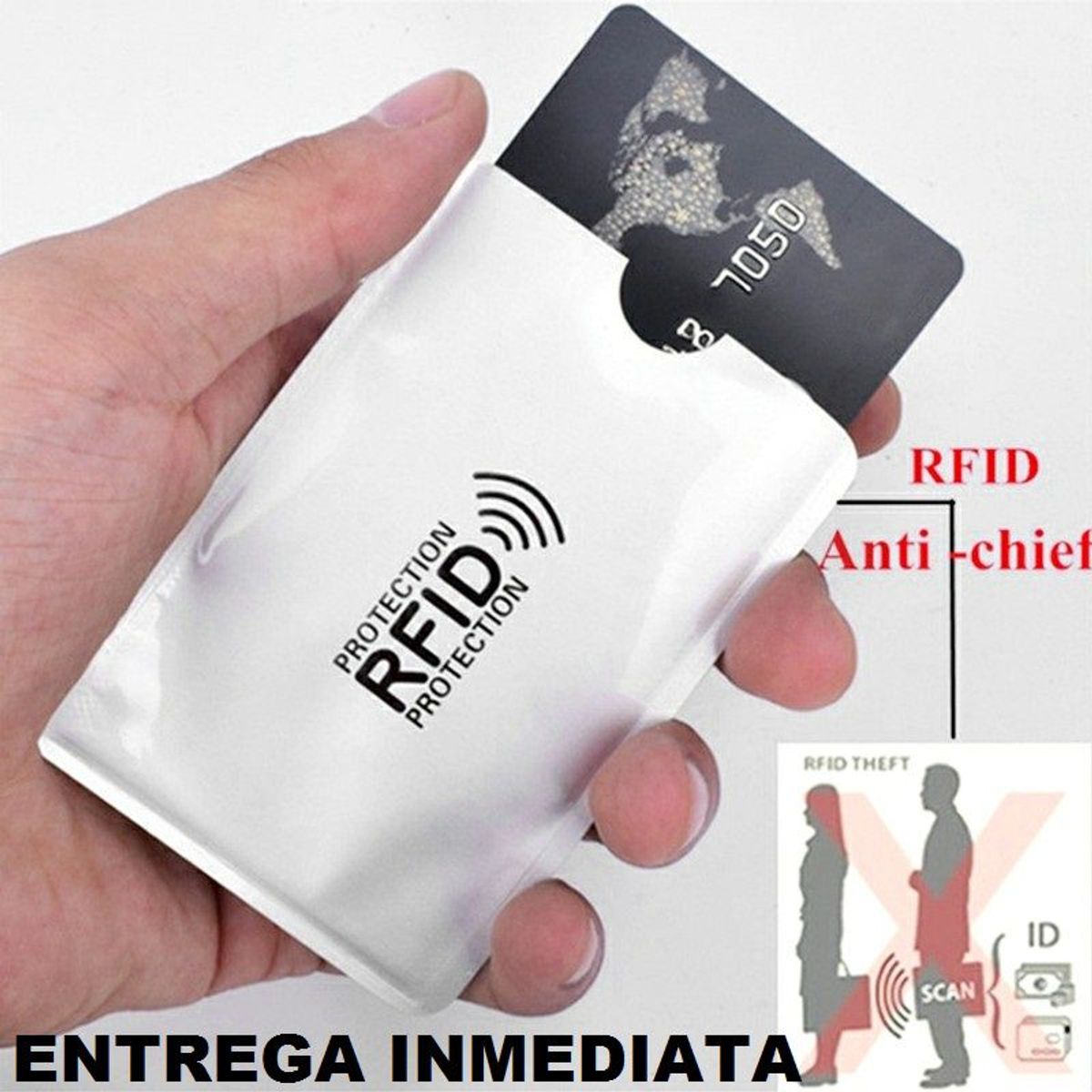 GENERICO - bloqueador tarjetas bancarias evite ser clonado