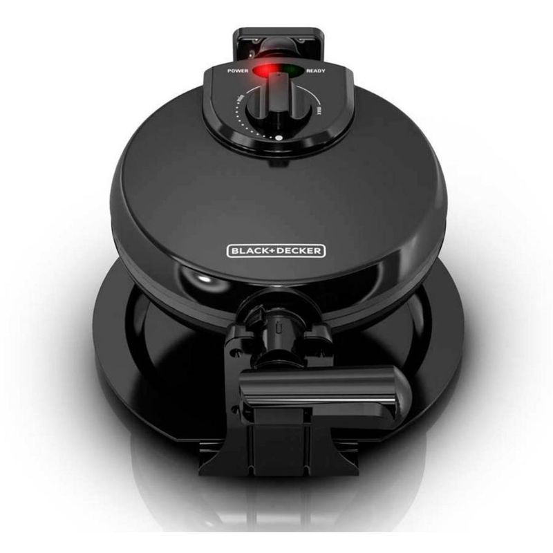 BLACK+DECKER - Waflera black + decker wm1000b giratoria negro