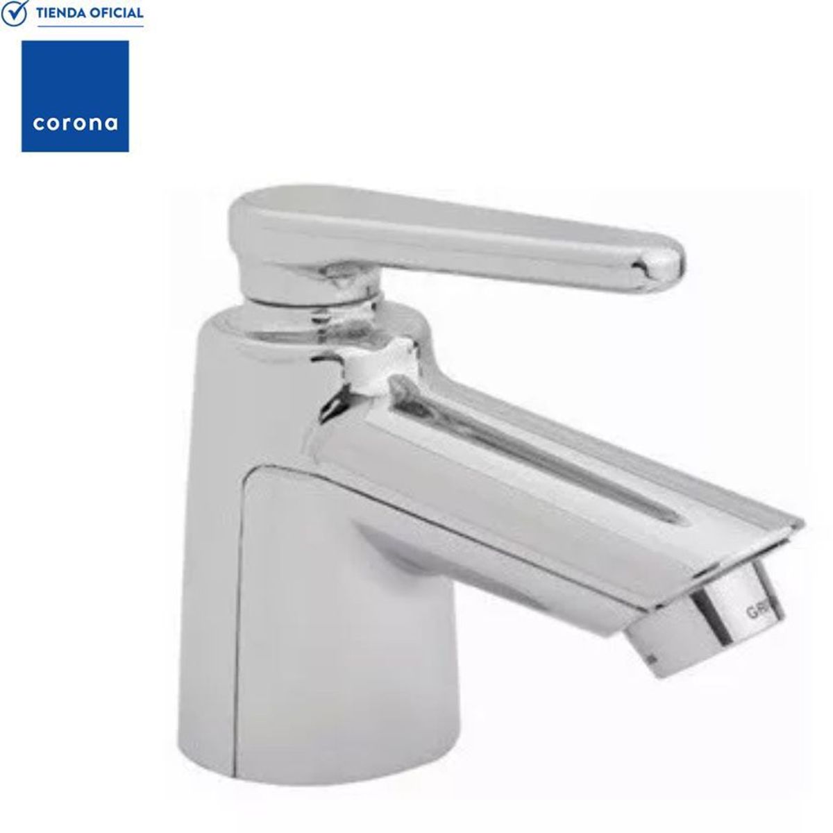 CORONA - Grifería grival para lavamanos sencilla nogal