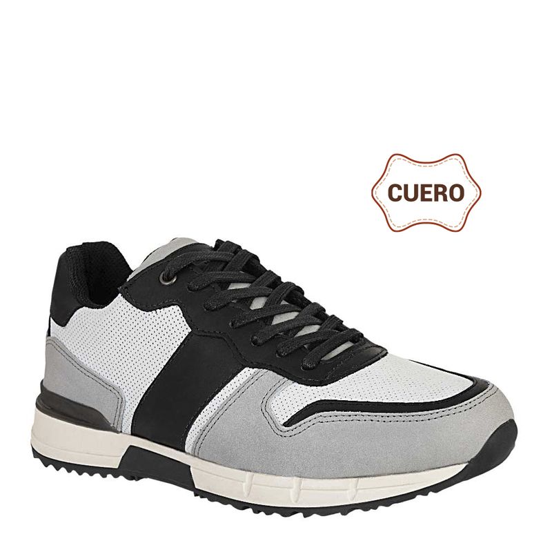 24 WALKS - Zap.c/cordon de Hombre marca 24 WALKS en Color GRIS  / ZAP.526JH