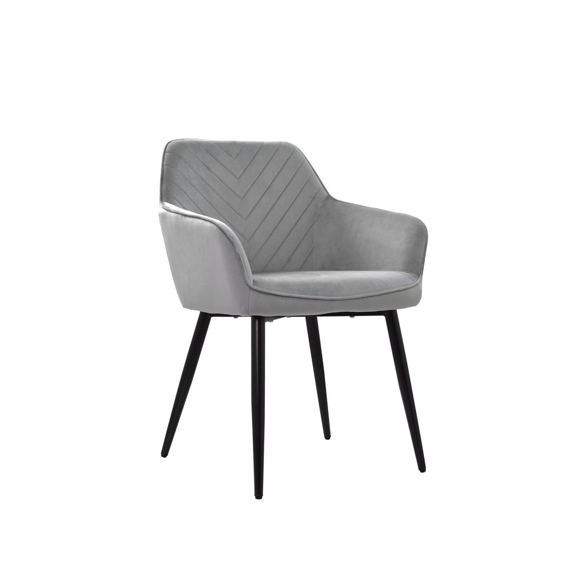 BONNO - Silla de Diseño Milei Tela Gris Bonno