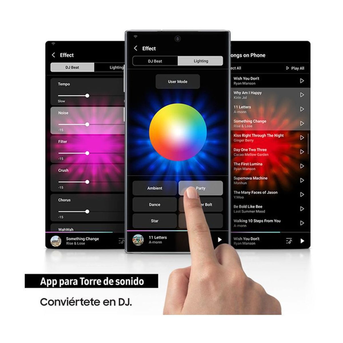 SAMSUNG - Minicomponente torre de sonido samsung mx-t70 1500 watts - negro