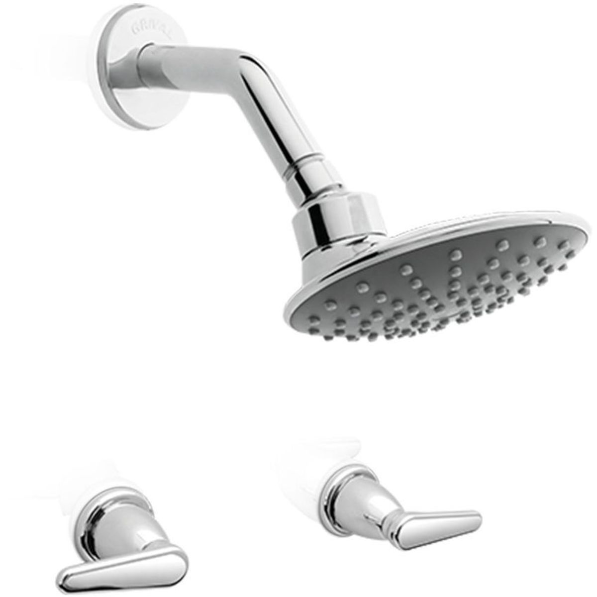 CORONA - Ducha grival nogal 8 pulgadas cosmos