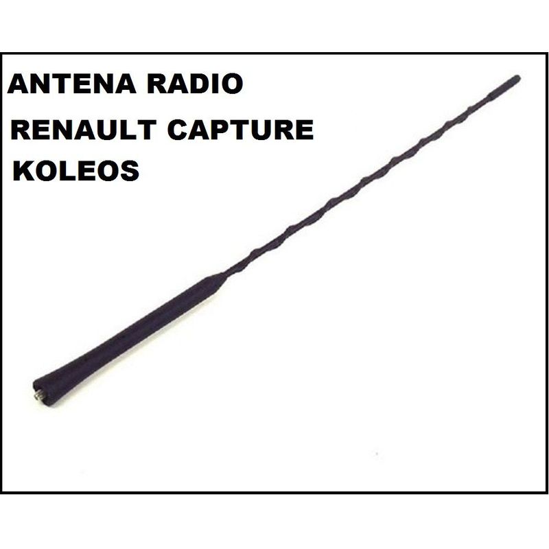 GENERICO - antena renault captur koleos de 11 pulgadas o 28 cms de largo