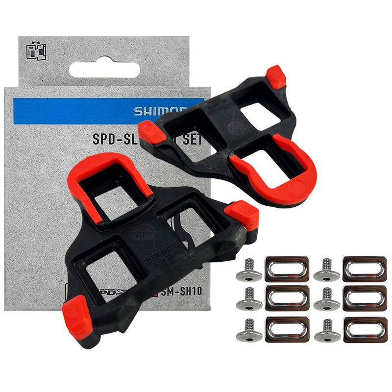 SHIMANO - Calas Shimano Sm-sh10 Modo Fijo Para Bicicleta De Ruta