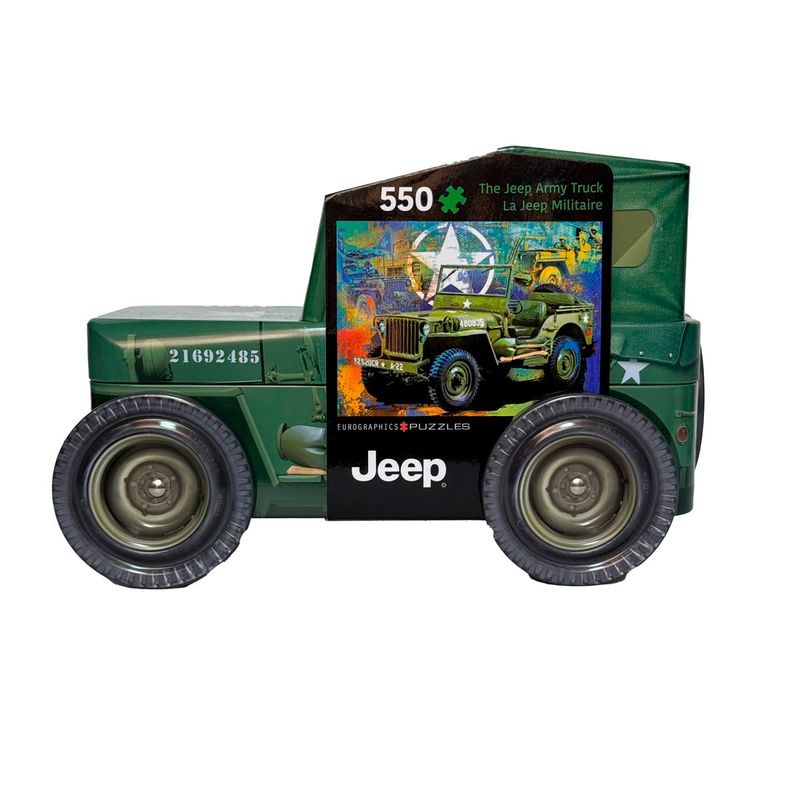 EUROGRAPHICS - Rompecabezas Eurographics Jeep Militar De 550 Pzs