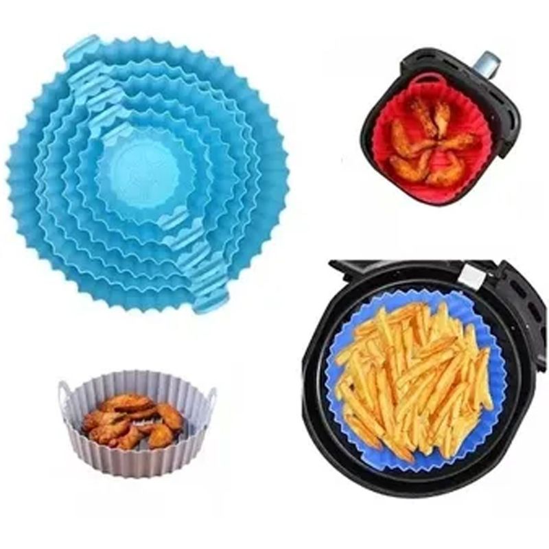 ONE PIXEL - Molde Protector Para Freidora Air Fryer Silicona Reutizable X6 UND