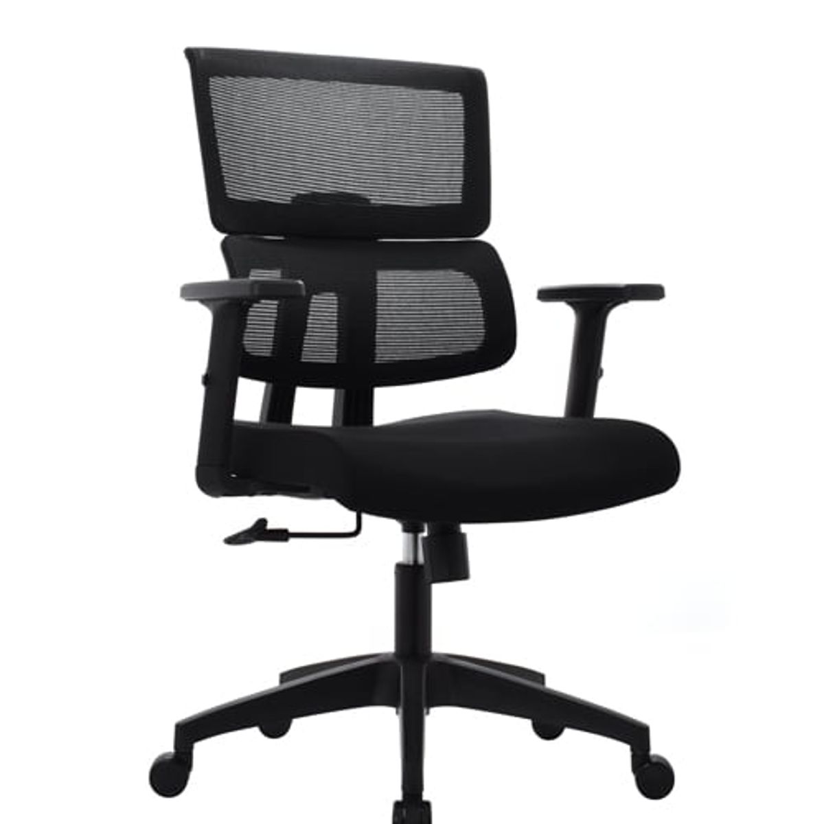 BONNO - Silla De Escritorio Flip Negro  Bonno
