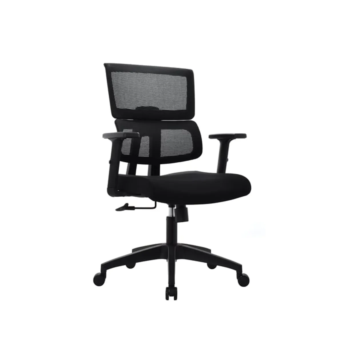 BONNO - Silla De Escritorio Flip Negro  Bonno