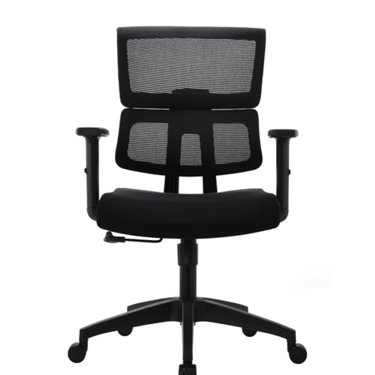 BONNO - Silla De Escritorio Flip Negro  Bonno