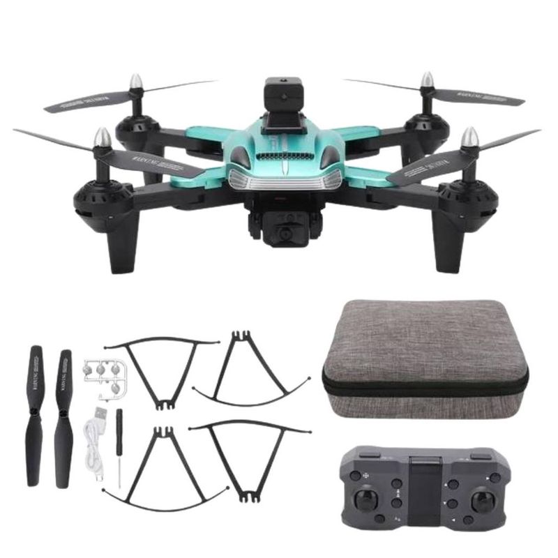ONE PIXEL - Drone Wifi Doble Camara Sensor Evita Obstáculos Estuche K8