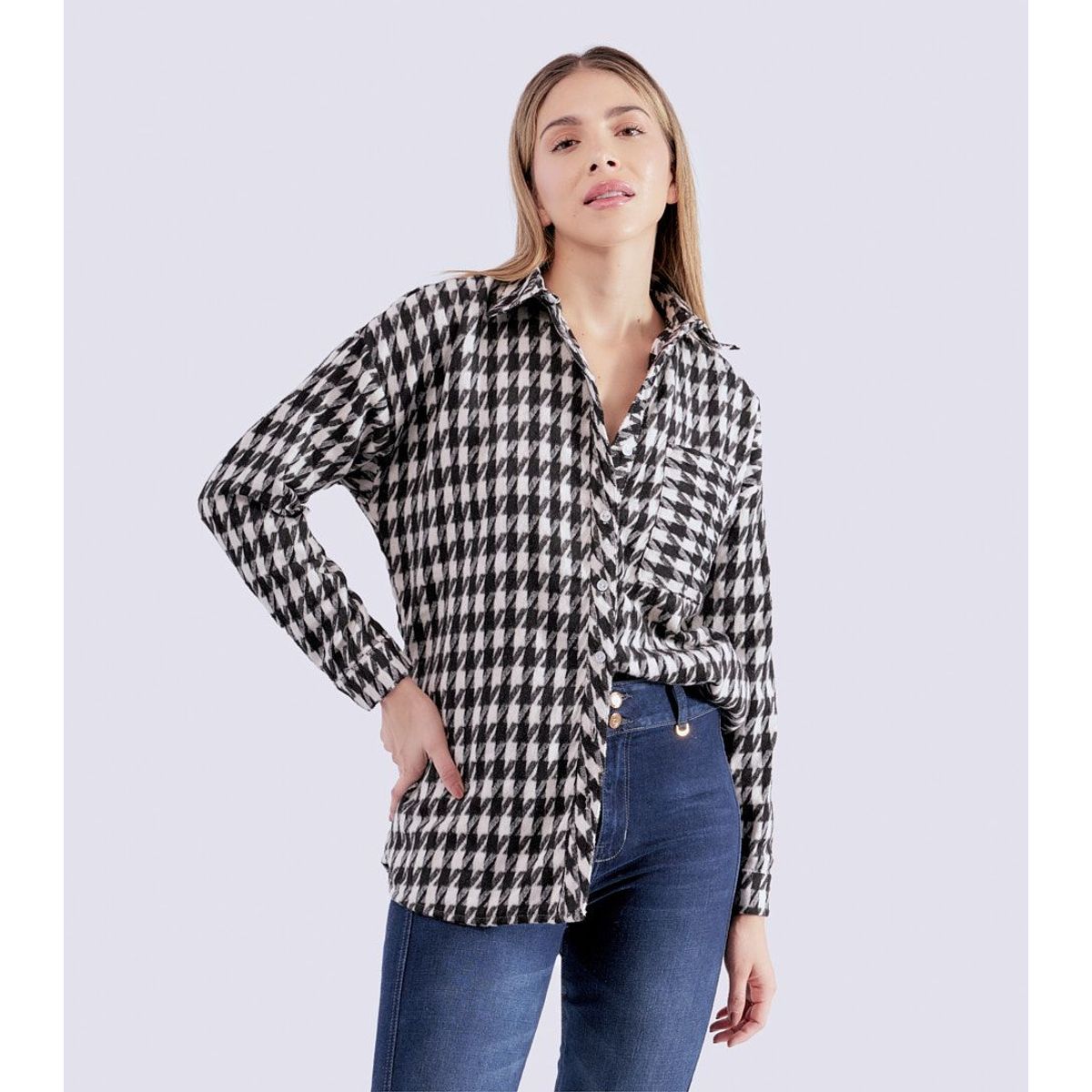 DEREK - Cardigan Para Mujer Tipo Leñadora Derek