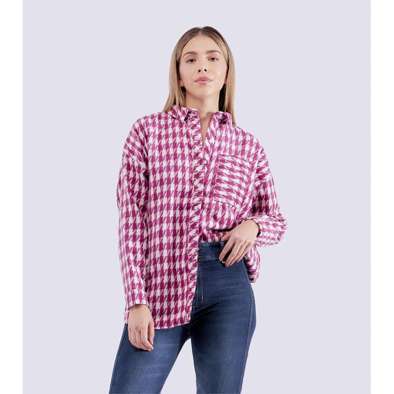 DEREK - Cardigan Para Mujer Tipo Leñadora Derek