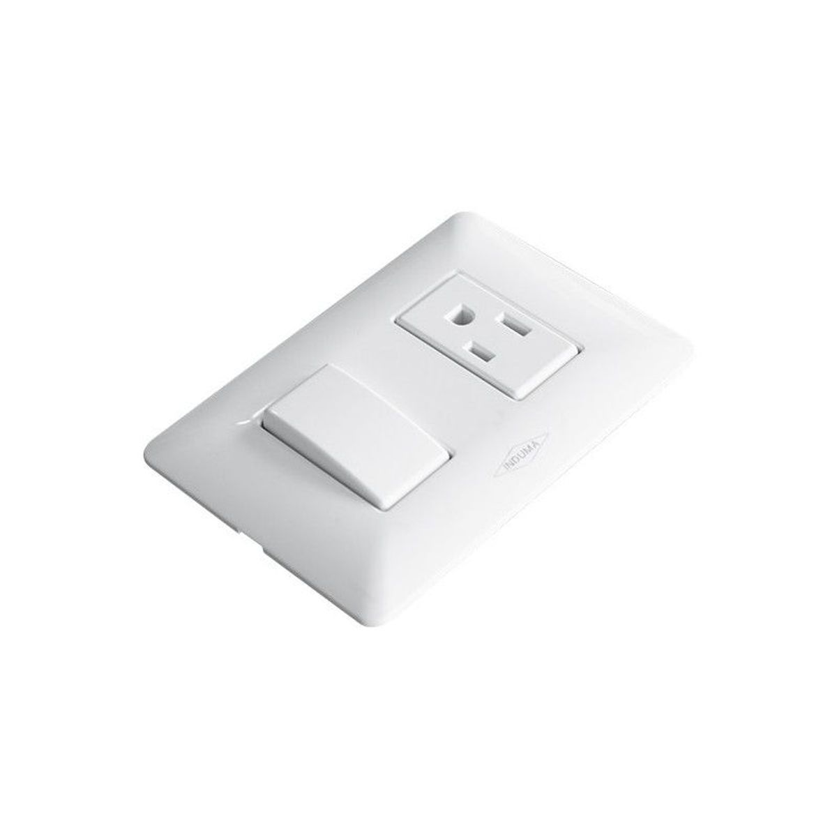 GENERICO - Toma interruptor Induma Blanco ML131