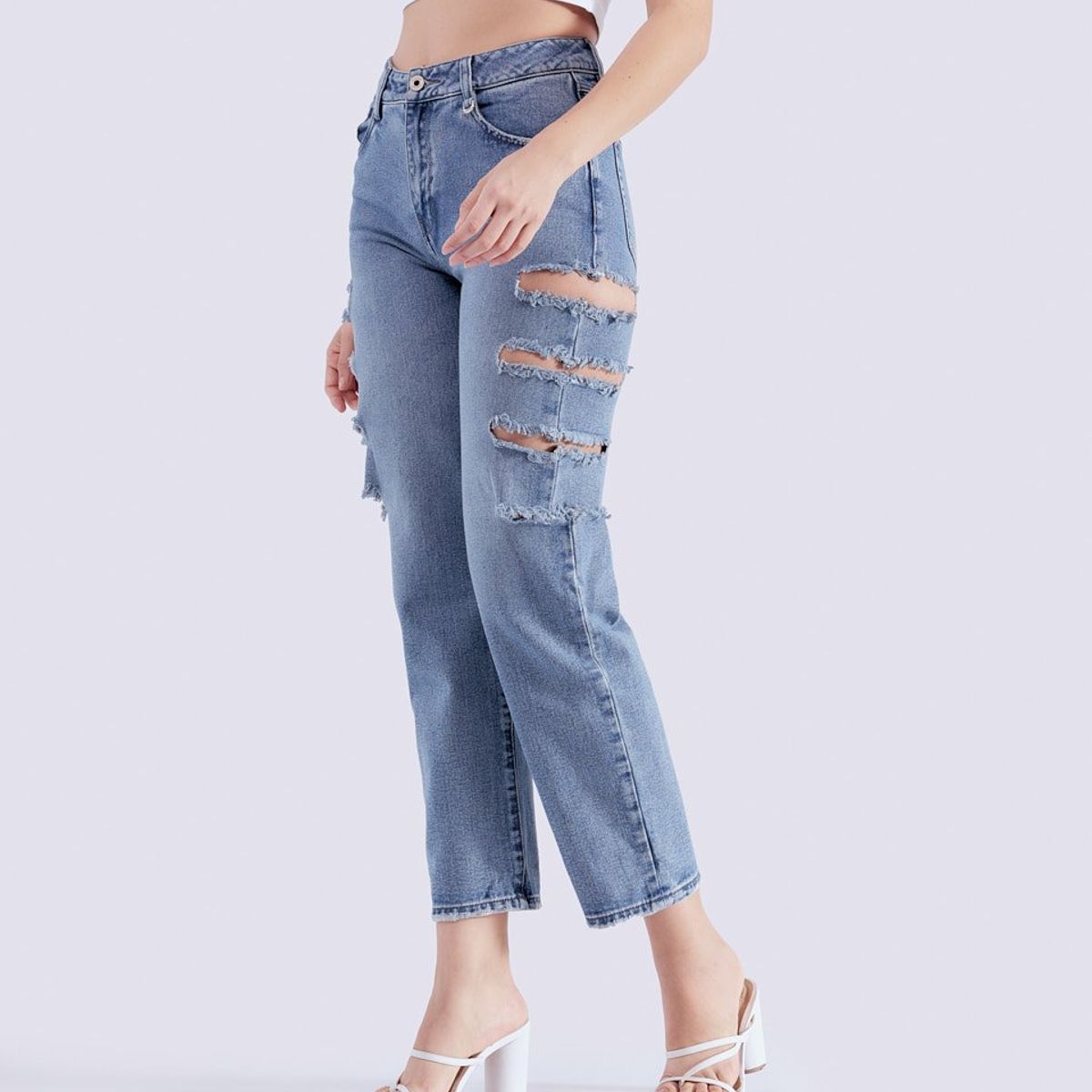 DEREK - Jean Para Mujer Straight Derek