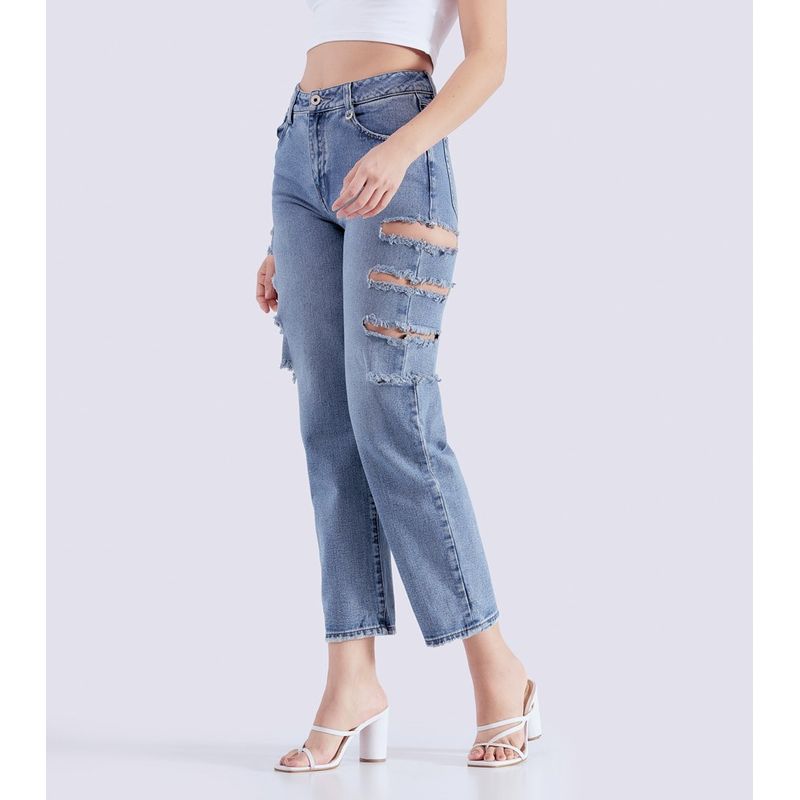 DEREK - Jean Para Mujer Straight Derek