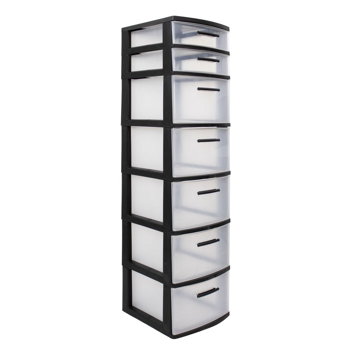 PLASTICOS MQ - Cajonero Organizador Modular 7 Niveles Marca Mq