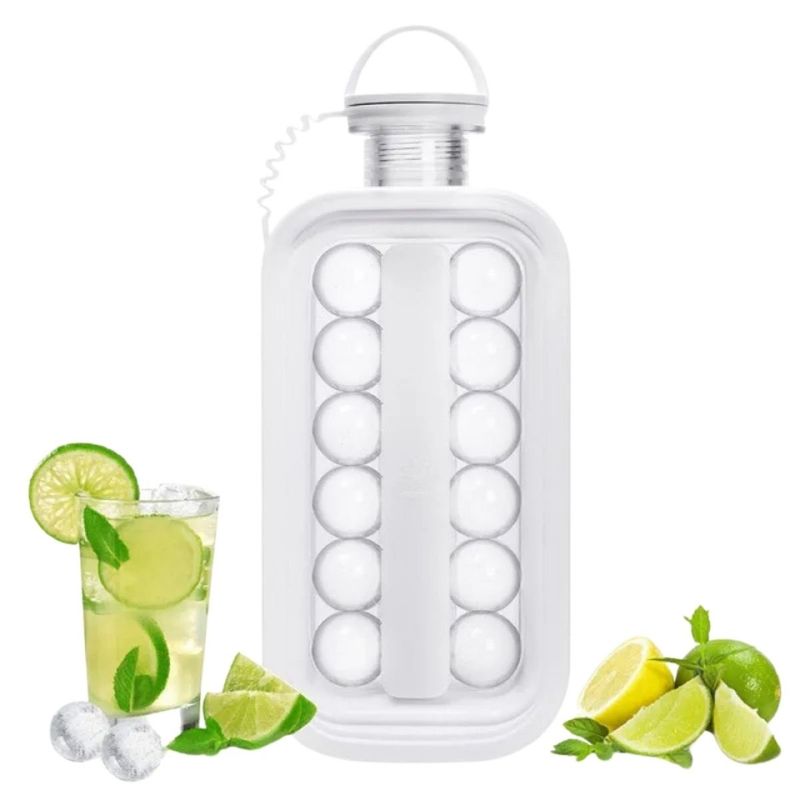 GENERICO - Hielera Coctel Cubeta Molde Para Whisky Bebidas Velas Jabon