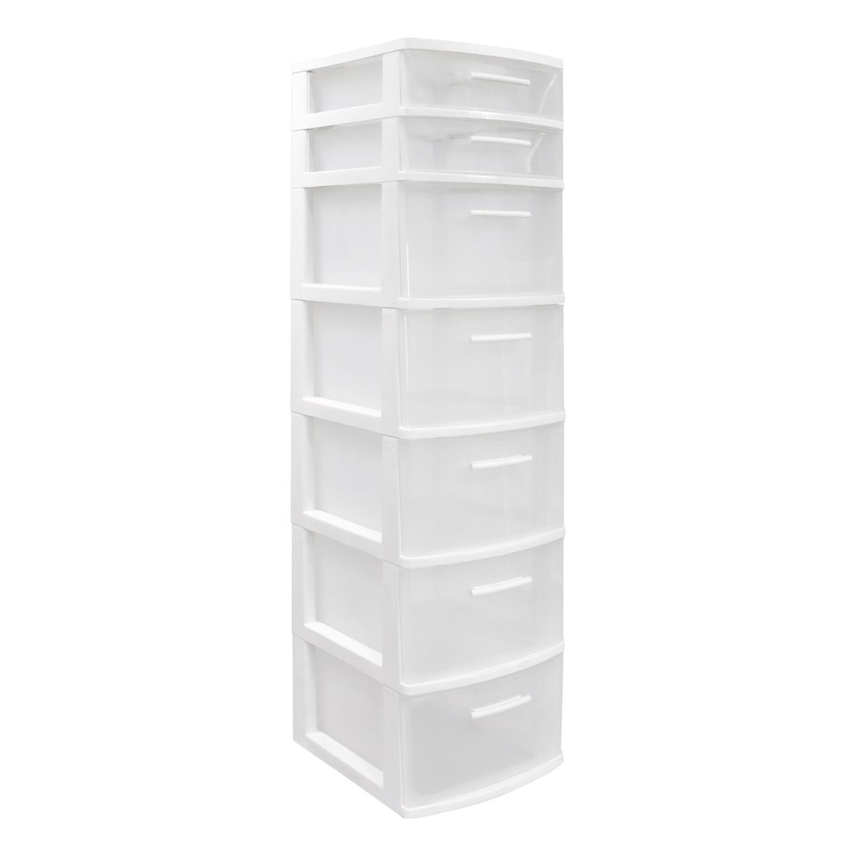 PLASTICOS MQ - Cajonero Organizador Modular 7 Niveles  Marca Mq