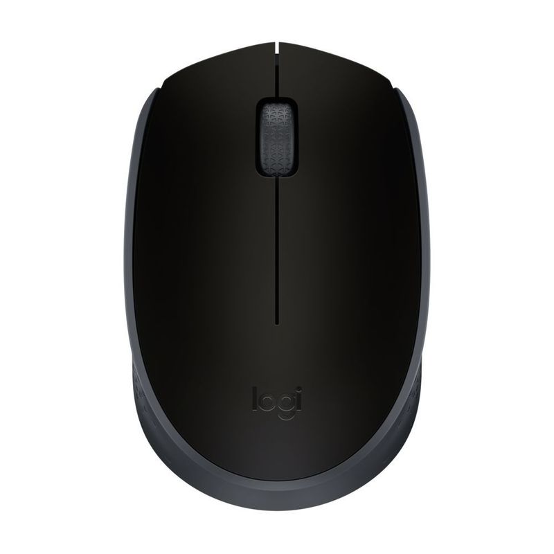 LOGITECH - Mouse Inalámbrico Logitech M170 Negro - Gris