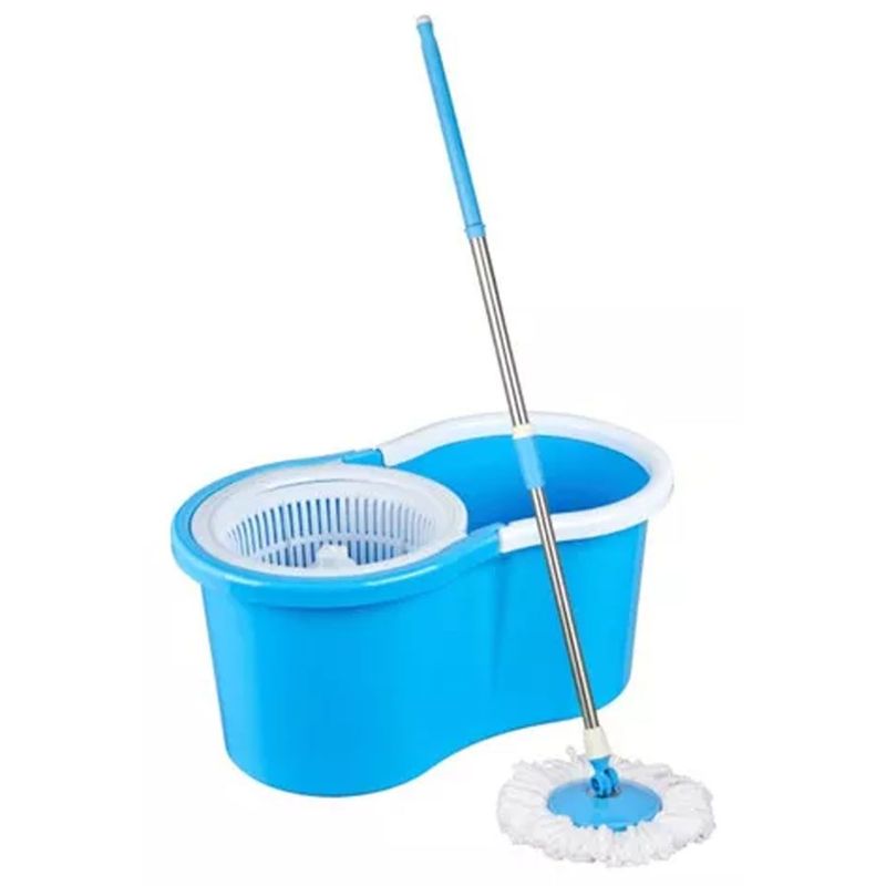 ONE PIXEL - Trapero Giratorio 360 Con Mopa Azul Multifuncional