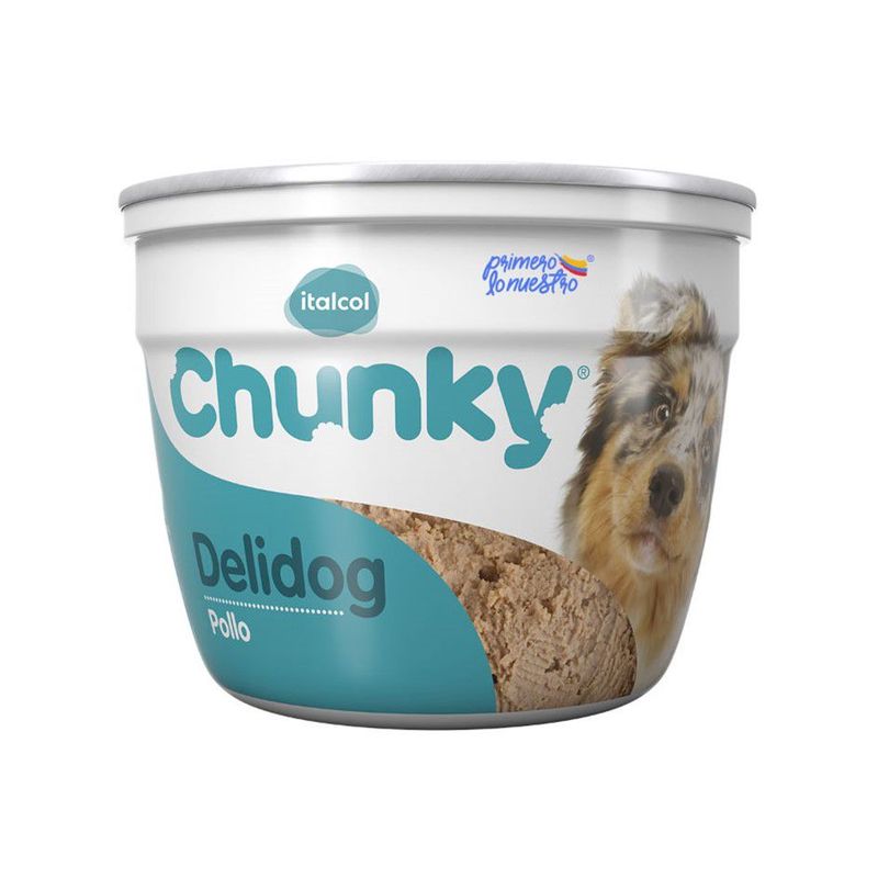 CHUNKY - Chunky Delidog Pollo - Alimento Húmedo Perro x 156 g