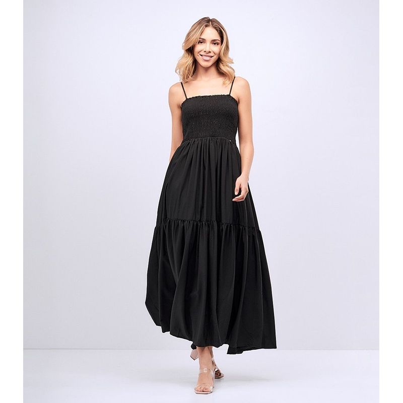 DEREK - Vestido Para Mujer Largo De Tiras Derek
