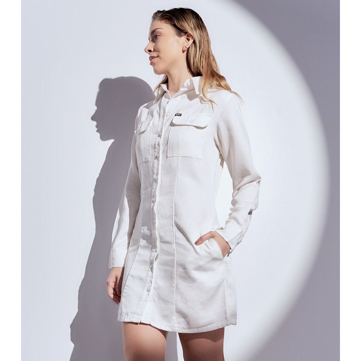 UNSER - Vestido Para Mujer Corto Manga Larga Unser