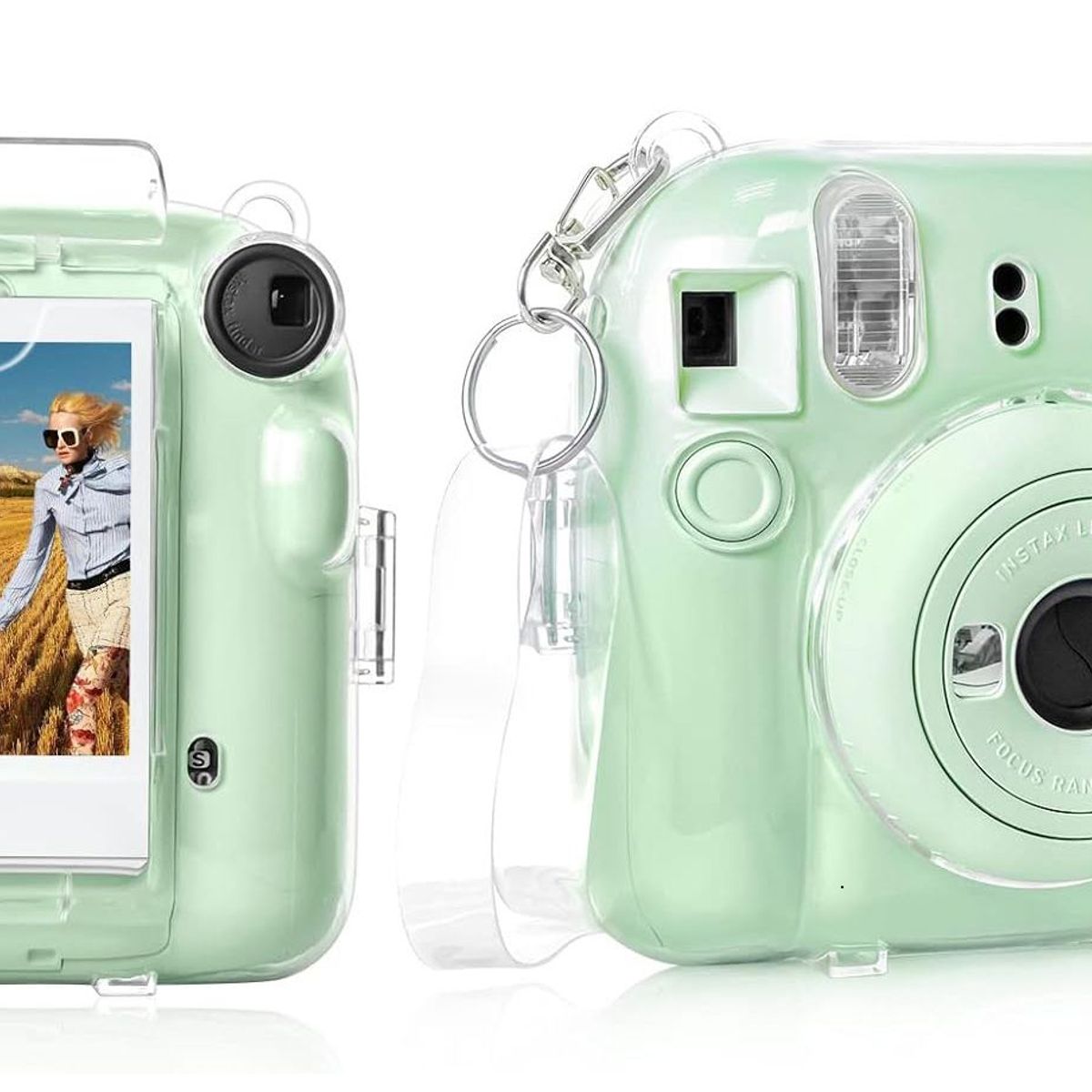 GENERICO - Protector Transparente para cámara instax mini 12