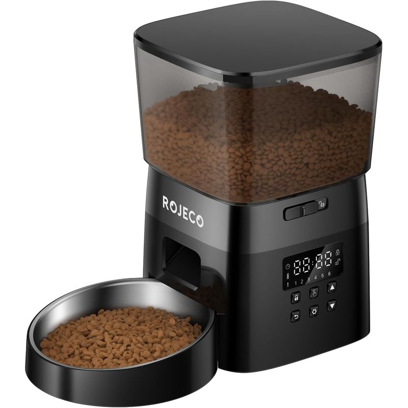GENERICO - Alimentadores automáticos  gatos ara gatos de 8 tazas/68 onz