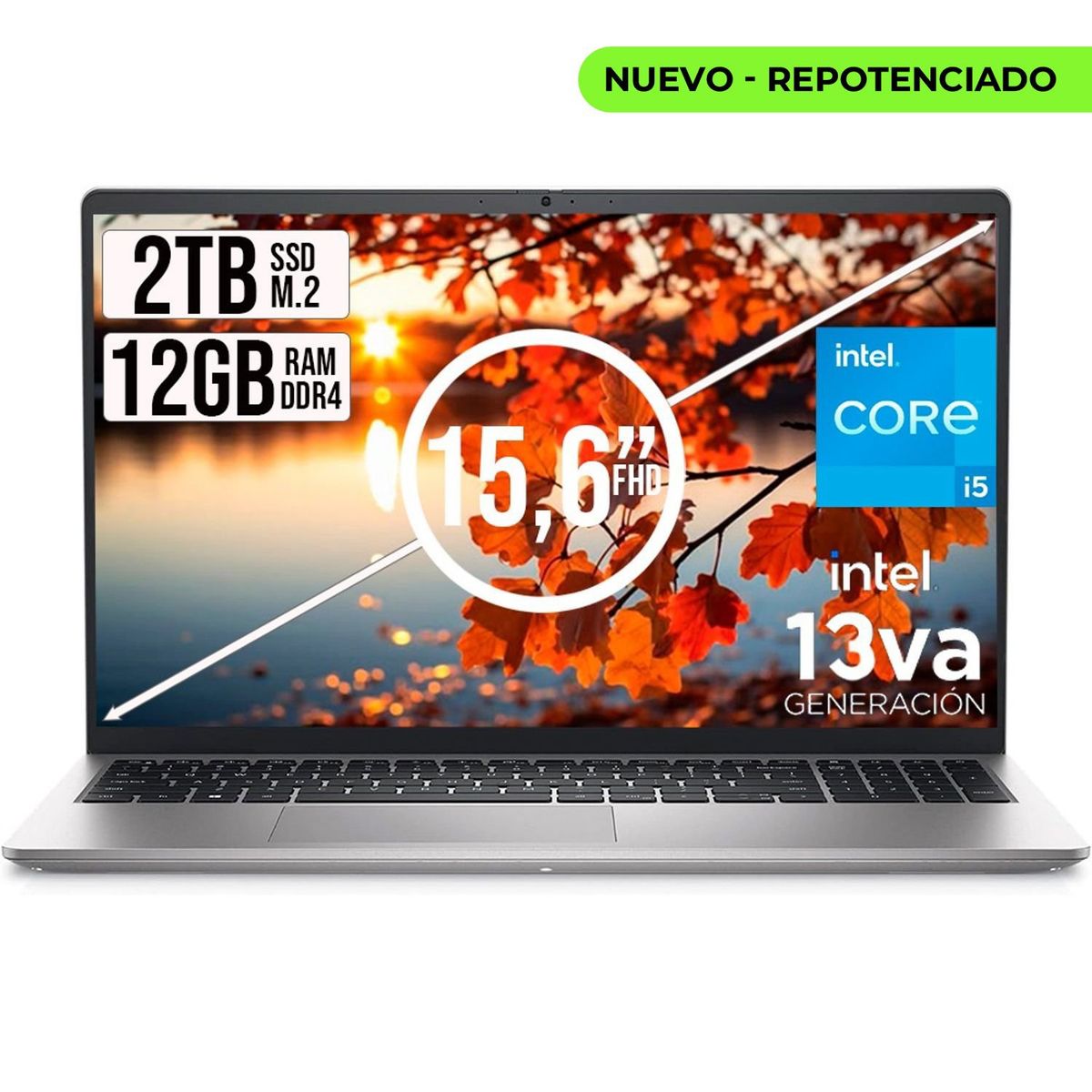 DELL - DELL INSPIRON INTEL CORE I5-1334U SSD 2TB RAM 12GB LED 15,6 FULL HD