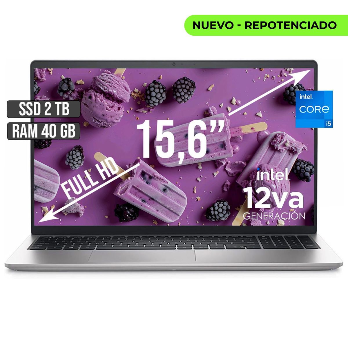 DELL - Portátil Dell Inspiron 15 3530 Intel Core i5 40GB RAM 2TB SSD