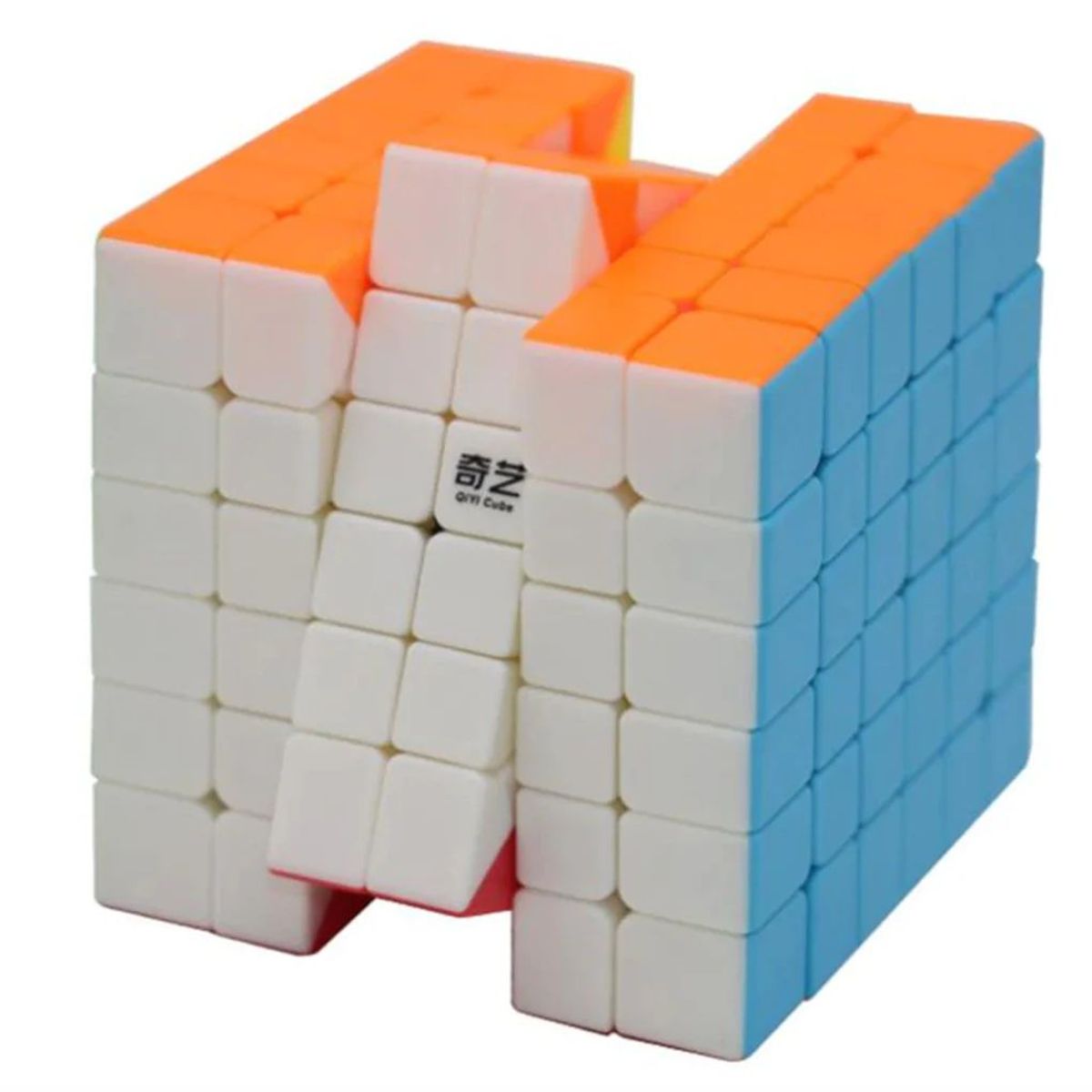 QIYI - Cubo Rubik Qiyi Speed Cube 6x6 Sin Stickers