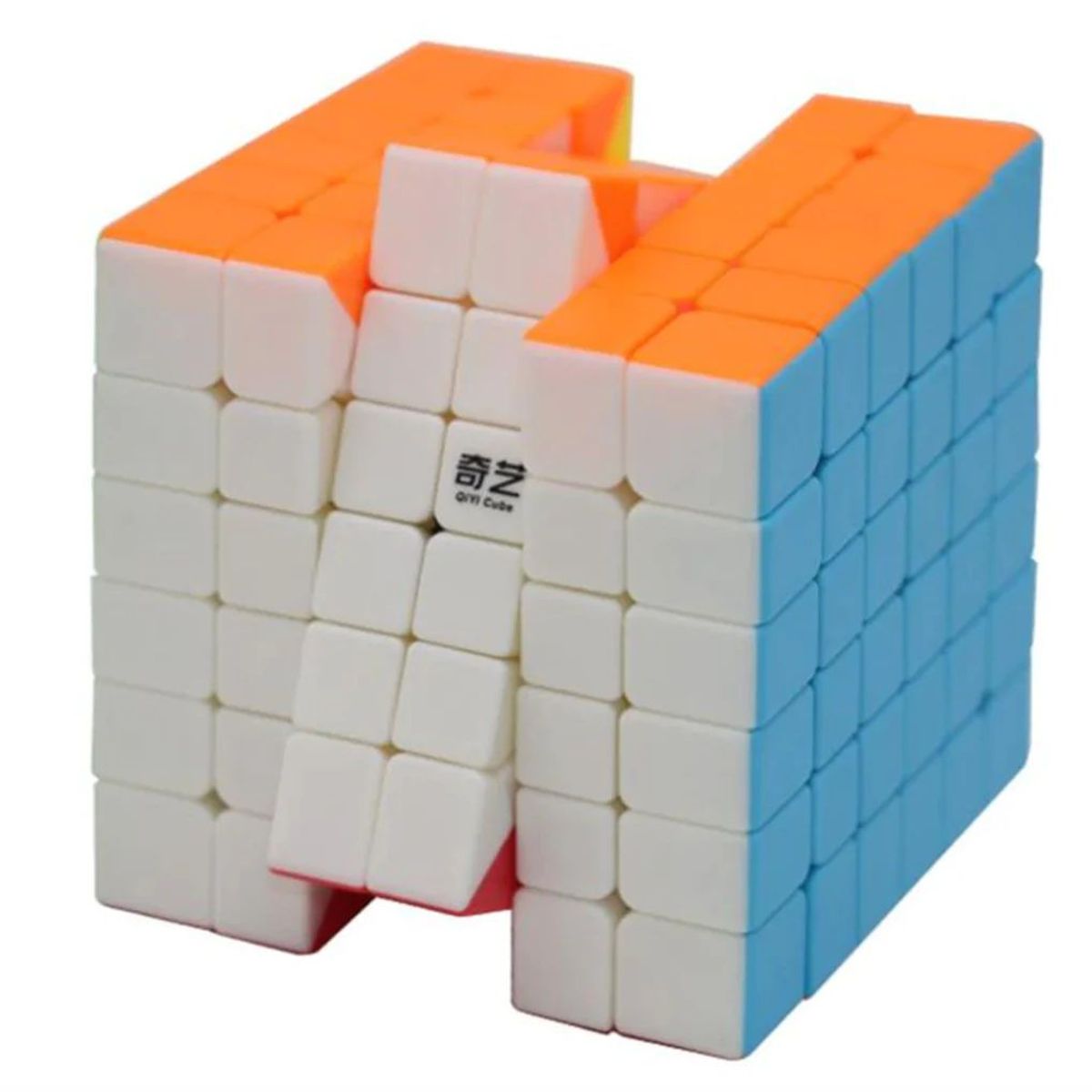 QIYI - Cubo Rubik Qiyi Speed Cube 6x6 Sin Stickers