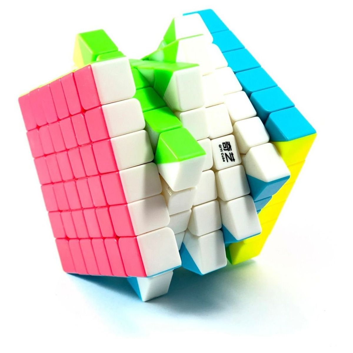 QIYI - Cubo Rubik Qiyi Speed Cube 6x6 Sin Stickers