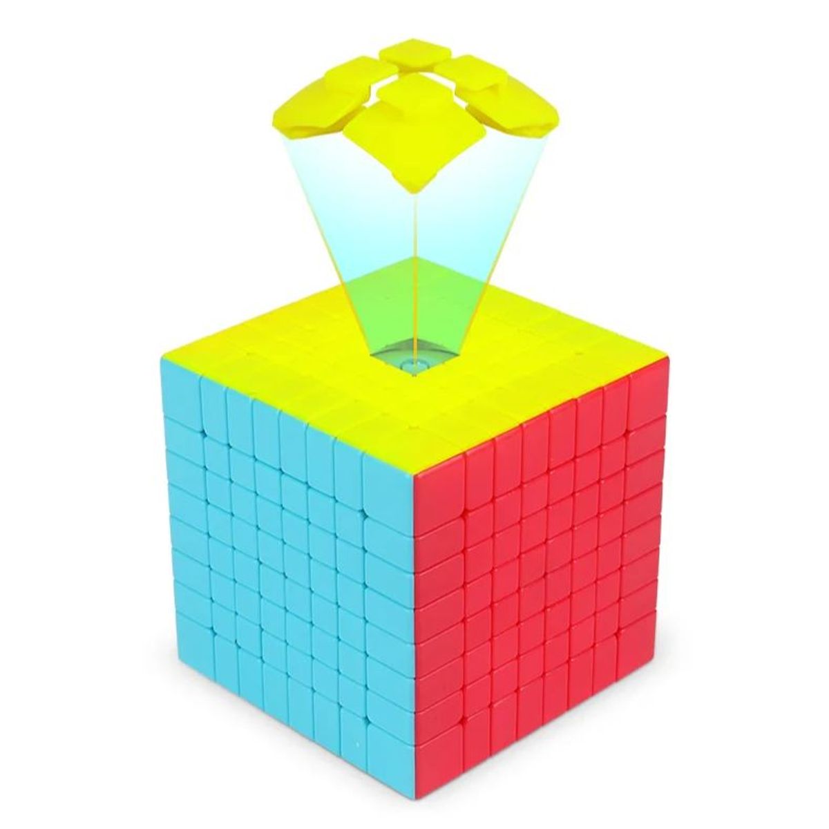 QIYI - Cubo Rubik Qiyi 8x8 Stikersless