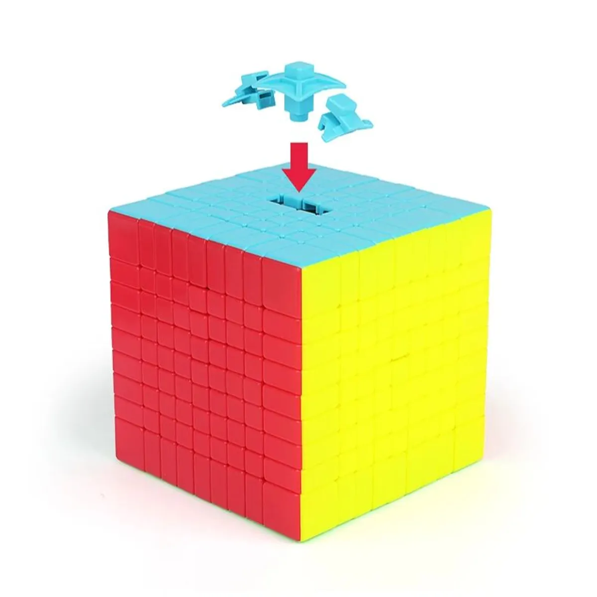 QIYI - Cubo Rubik Qiyi 9x9 Stikersless