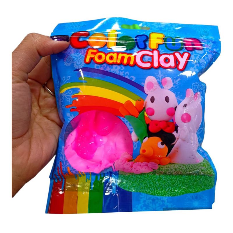 GENERICO - Foamy moldeable plastilina colores figuras manualidades