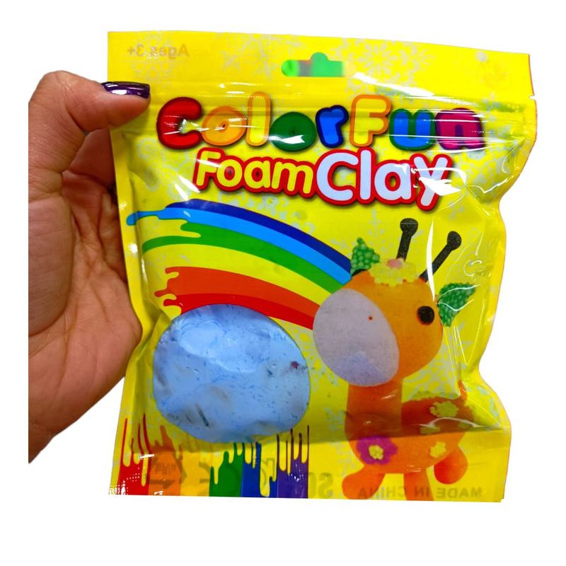 GENERICO - Foamy moldeable plastilina colores figuras manualidades