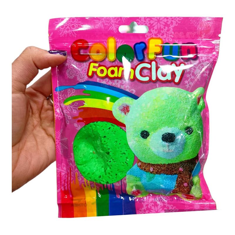 GENERICO - Foamy moldeable plastilina colores figuras manualidades