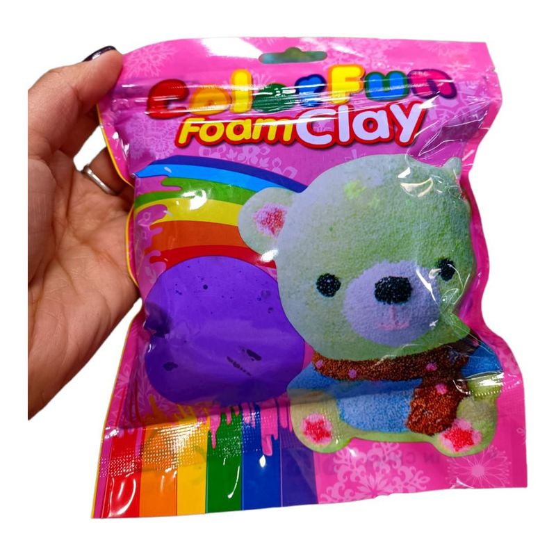 GENERICO - Foamy moldeable plastilina colores figuras manualidades