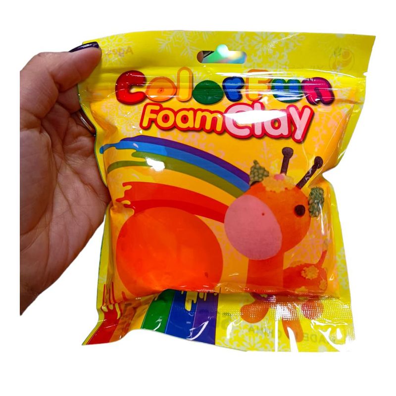GENERICO - Foamy moldeable plastilina colores figuras manualidades
