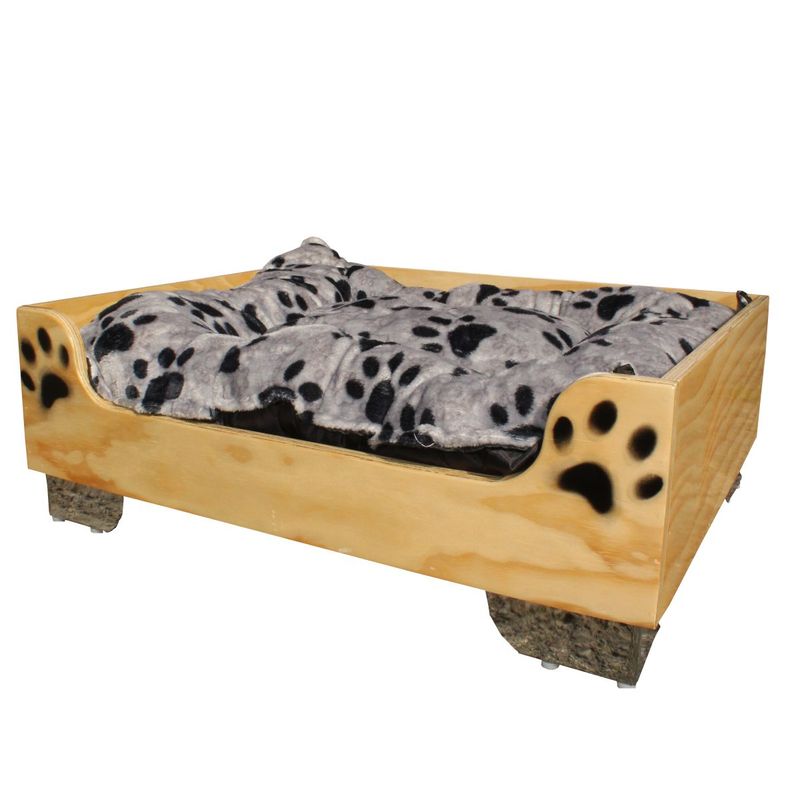 MAOS - BASE CAMA PARA MASCOTAS EN PINO