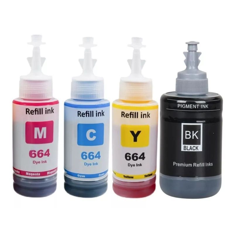PREMIUM - Tintas 774 genericas para impresoras L655 L656 Kit X 4