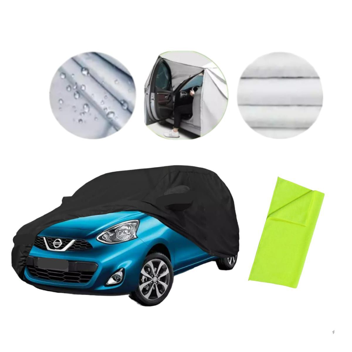 GENERICO - Pijama Para Carro Nissan March Cobertor Forro Premium