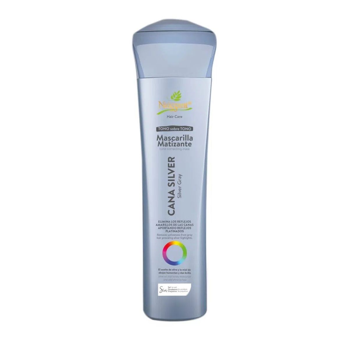 NAISSANT - Mascarilla Naissant Matizante Canas Silver 300ml.---