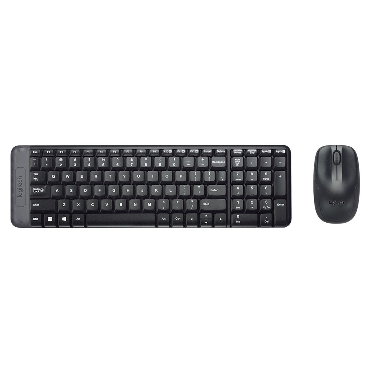 LOGITECH - Combo Teclado y Mouse Inalámbrico Logitech MK220 Español