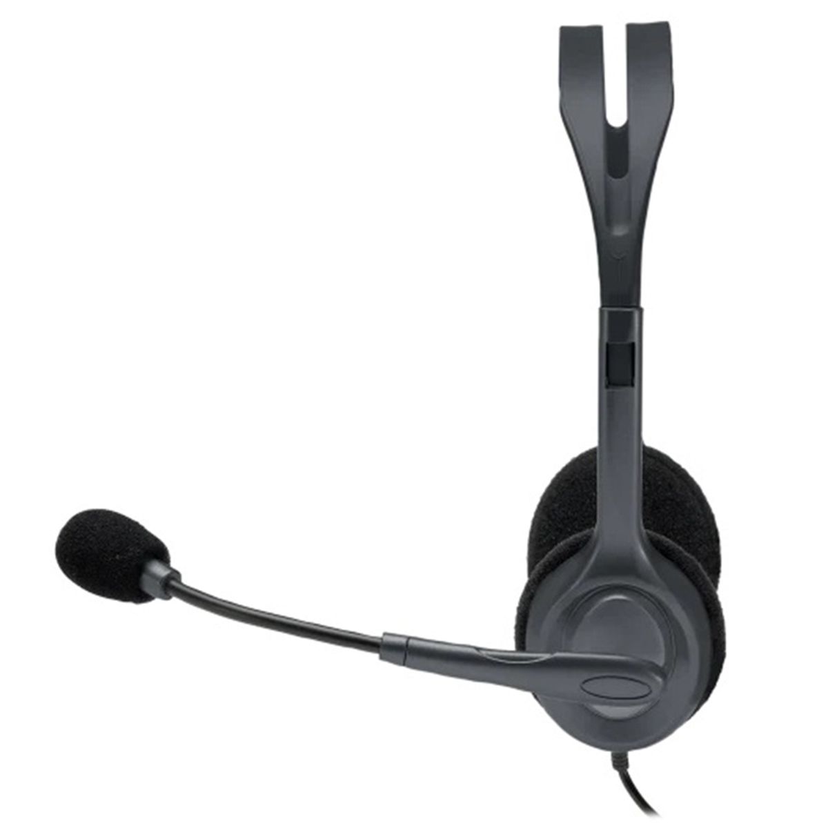 LOGITECH - Audifonos Diadema Logitech H111 Estéreo Gris