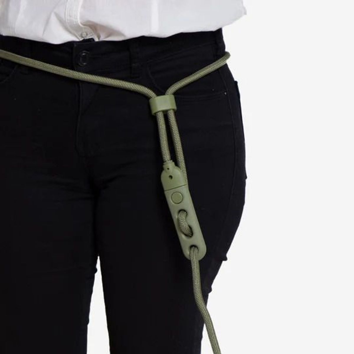 GENERICO - ZeeDog Hands Free Leash Army Green