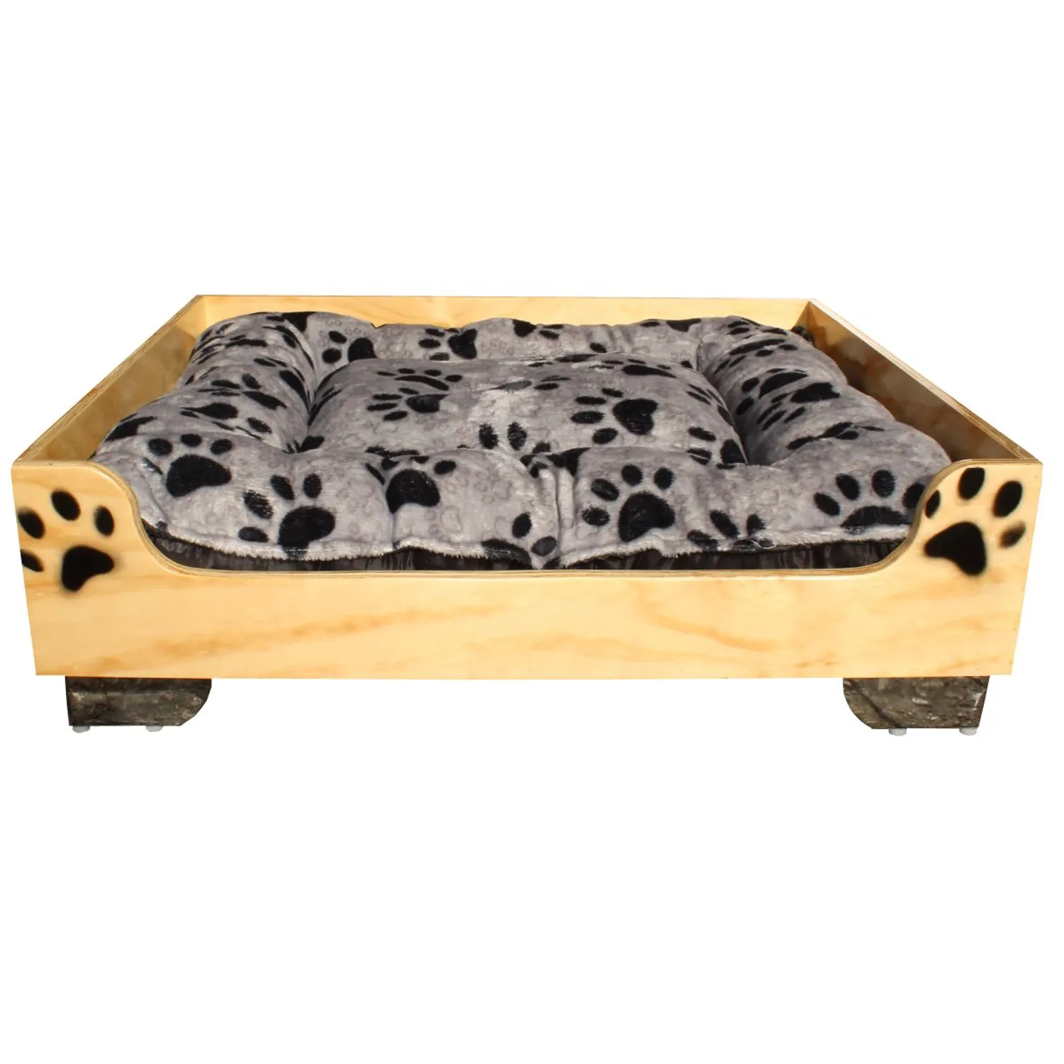 BASE CAMA PARA MASCOTAS EN PINO WOOD PETS